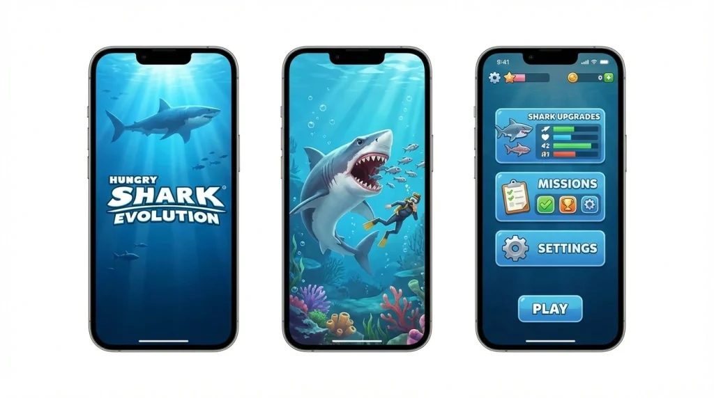 Hungry Shark Evolution – Aventura de Supervivencia en el Océano 1 hungry shark evolution